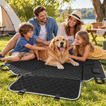 LuxifyUs 4-in-1 Waterproof Dog Car Seat Hammock