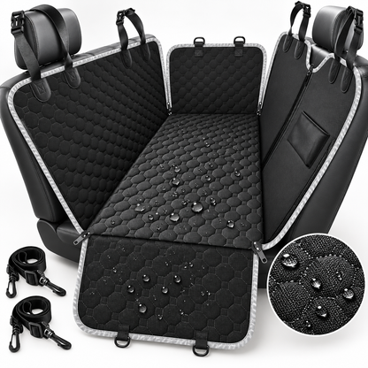 LuxifyUs 4-in-1 Waterproof Dog Car Seat Hammock