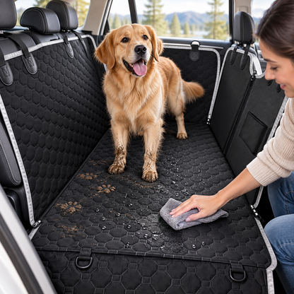 LuxifyUs 4-in-1 Waterproof Dog Car Seat Hammock