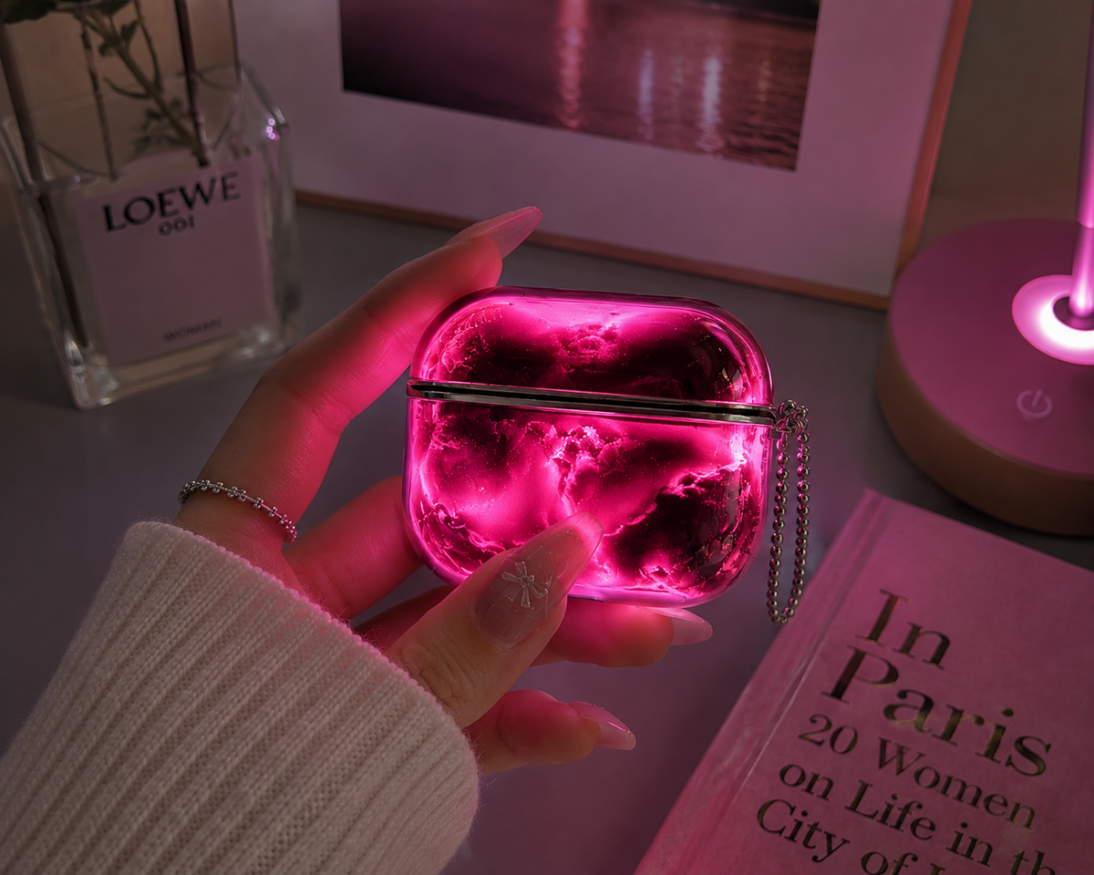 LuxifyUs™ Luminous Quicksand AirPods Case